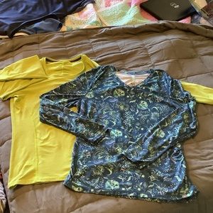 To Title Nine long sleeve shirts. Size Large